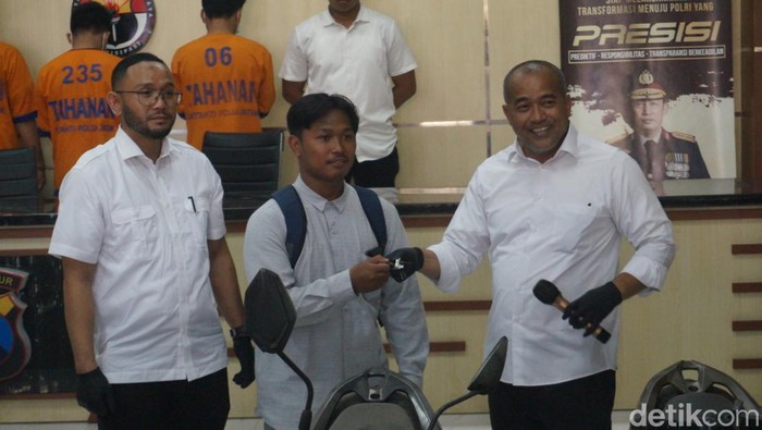Polda Jatim bekuk pelaku curanmor di Jember