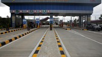 Gerbang Tol Baitussalam yang telah diresmikan Presiden Joko Widodo di Aceh Besar, Aceh, Senin (9/9/2024).  