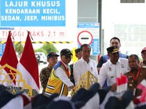 Presiden Jokowi Resmikan Jalan Tol Sigli-Banda Aceh