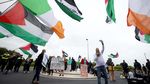 Protes Terhadap Israel, Warga Irlandia Blokir Jalan