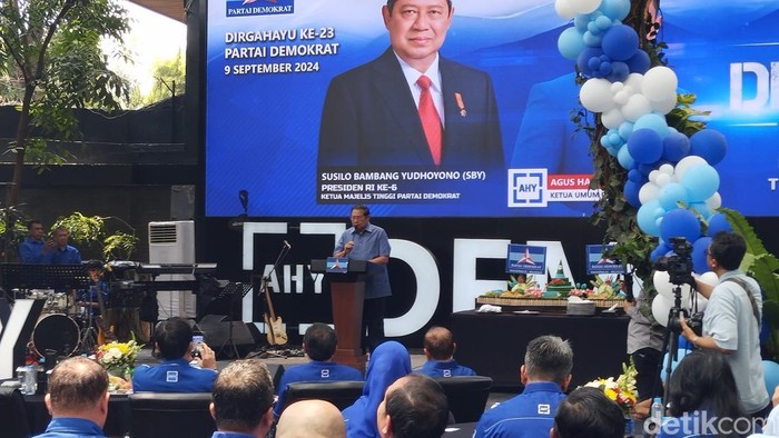 SBY. (Maulana Ilhami Fawdi/detikcom).