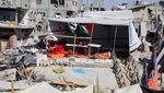 Potret Anak-anak Gaza Sekolah di Reruntuhan Bangunan