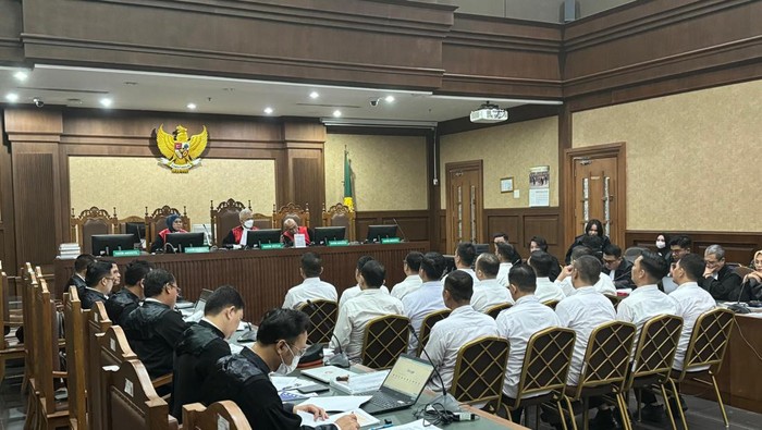 Sidang kasus pungli rutan KPK (Yogi/detikcom)