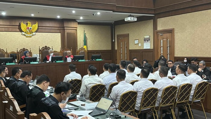 Sidang kasus pungli rutan KPK (Yogi/detikcom)