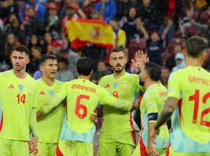Spanyol Menang dengan 10 Pemain, De la Fuente Bangga Banget
