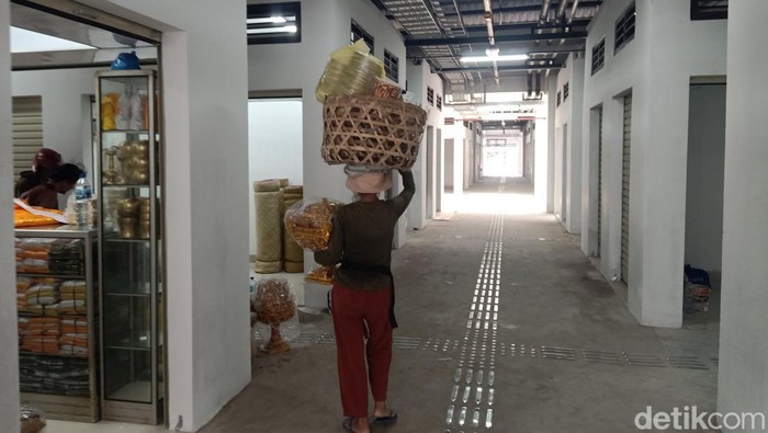 Suasana di Pasar Umum Negara, Jembrana, Bali, Senin (9/9/2024).