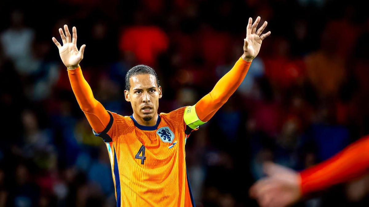 virgil van dijk timnas belanda uefa nations league belanda vs bosnia & herzegovina van dijk