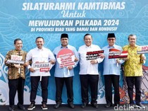 TNI-Polri Kumpulkan 3 Paslon Wujudkan Pilkada Damai, Ini Kata Pemprov Riau