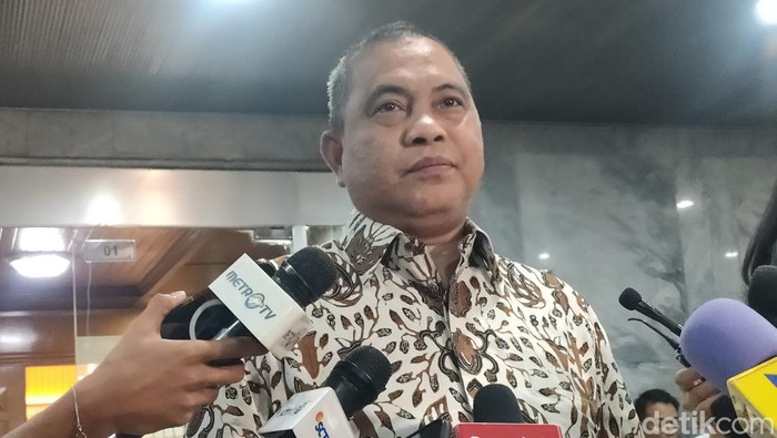 Anggota panitia khusus (Pansus) Hak Angket Haji DPR RI, Marwan Jafar (Dwi R/detikcom)