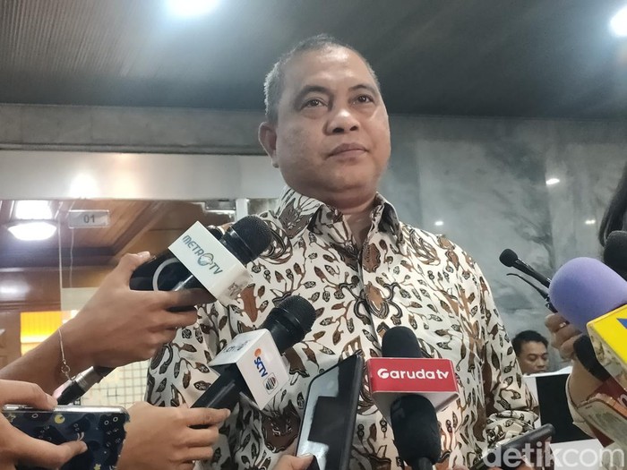 Anggota panitia khusus (Pansus) Hak Angket Haji DPR RI, Marwan Jafar (Dwi R/detikcom)