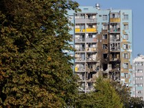 Apartemen di Rusia Rusak Dihantam Drone Ukraina