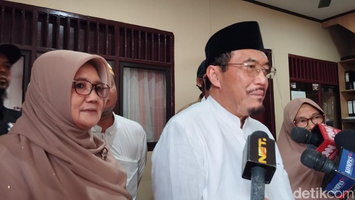 Bakal Calon Wakil Gubernur (Bacawagub) Jakarta Suswono. (Maulana/detikcom)