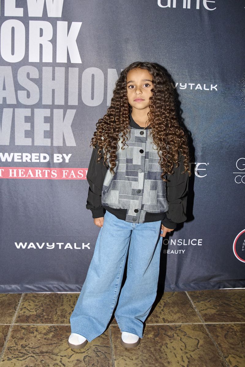 NEW YORK, NEW YORK - SEPTEMBER 07: Dream Kardashian arrives backstage during New York Fashion Week Powered by Art Hearts Fashion at The Angel Orensanz Foundation on September 07, 2024 in New York City. (Photo by Mark Gunter/Getty Images for Art Hearts Fashion)