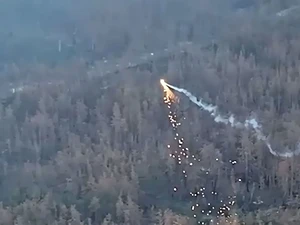 Mengerikan, Drone Naga Ukraina Semburkan Api ke Pasukan Rusia