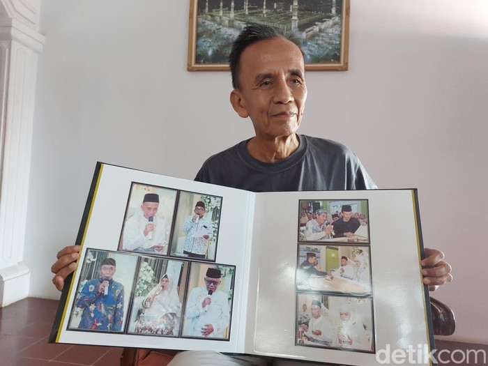 Eks Kepsek, Karman saat bercerita tentang pernikahannya dengan Ara.