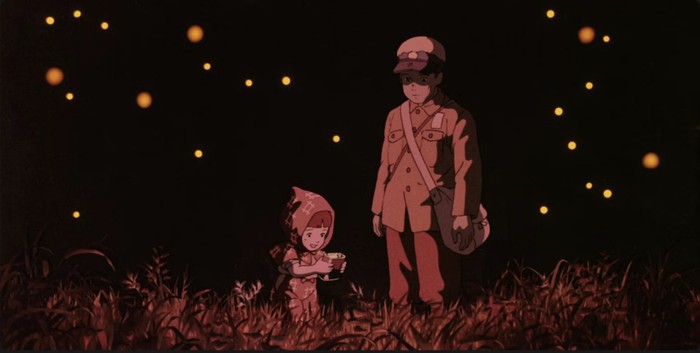 Grave of The Fireflies Cuplikan adegan di anime Grave of the Fireflies.