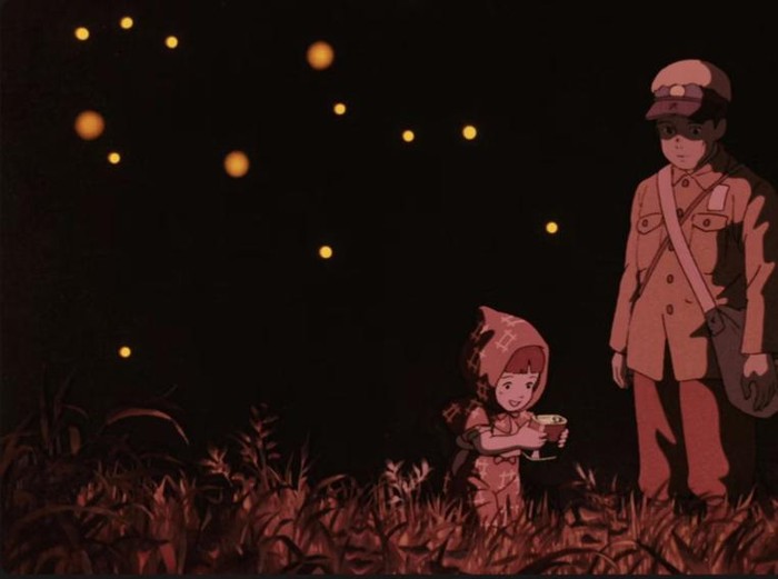Grave of The Fireflies Cuplikan adegan di anime Grave of the Fireflies.