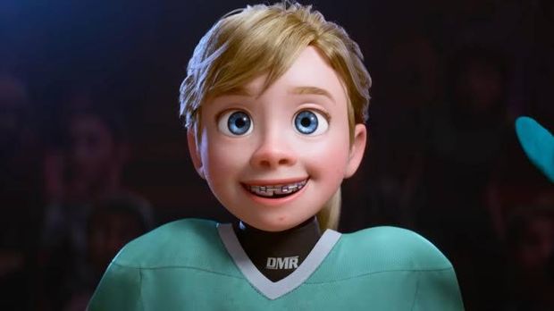 Cuplikan adegan Riley di Inside Out 2.