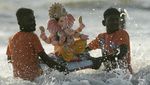 Intip Perayaan Festival Ganesha Chaturthi di India