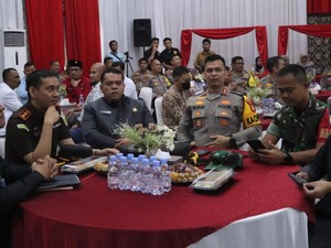 Polisi Gandeng Tokoh Masyarakat-3 Paslon Jaga Kamtibmas Jelang Pilkada Inhu