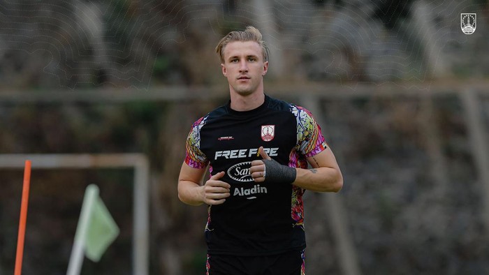 Kapten tim Persis Solo Eduardo Kunde.