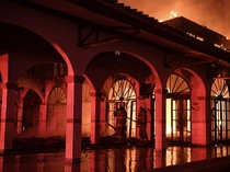 Dua Gedung di PT Pos Indonesia Jakarta Terbakar