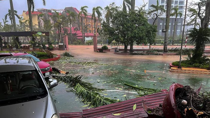 A general view of a devastated area due to the impact of Typhoon Yagi, in Do Son district, Hai Phong city, Vietnam, September 7, 2024. REUTERS/Minh Nguyen/ File Photo Purchase Licensing Rights