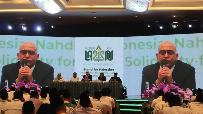 Warga Nahdlatul Ulama berkomitmen untuk terus mewujudkan dukungan bagi rakyat Palestina korban genosida Israel. Hal itu diungkap dalam Rakernas NU Care Lazisnu 2024.