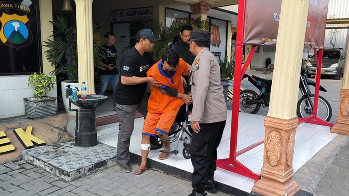Maling motor di Gresik yang dimassa