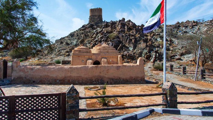 Masjid Al Bidya Al Bidya historical mosque and fort in emirate of Fujairah in United Arab Emirates