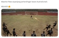 Meme Maarten Paes Usai Indonesia vs Australia