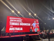 Jelang Indonesia vs Australia, Selawat Menggema di Surabaya Expo Center