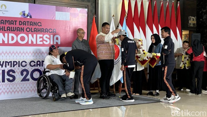 Kontingen Indonesia di Paralimpiade 2024.