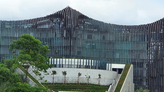Patung Garuda di Istana Garuda IKN