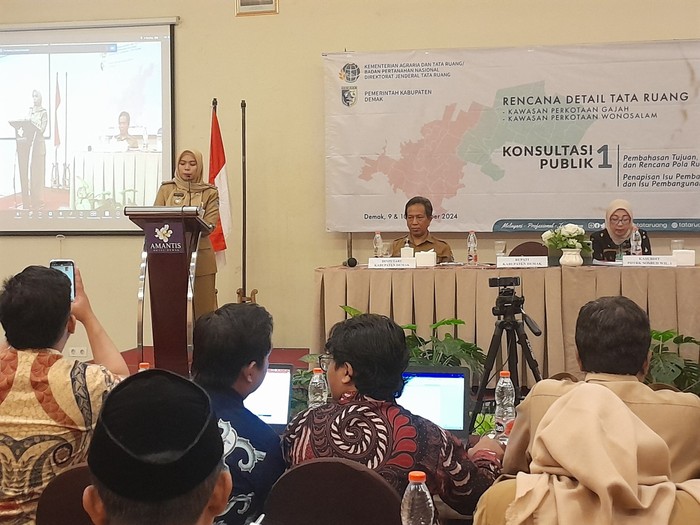 Pemkab Demak susun RDTR Kecamatan Gajah dan Wonosalam melalui konsultasi publik di Hotel Amantis