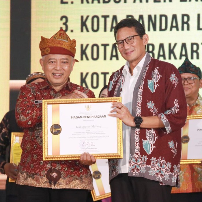 Pemkab Malang Sabet 4 Penghargaan Ajang Malam Puncak APPI 2024