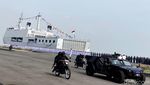Peringatan HUT TNI AL ke-79 di Surabaya