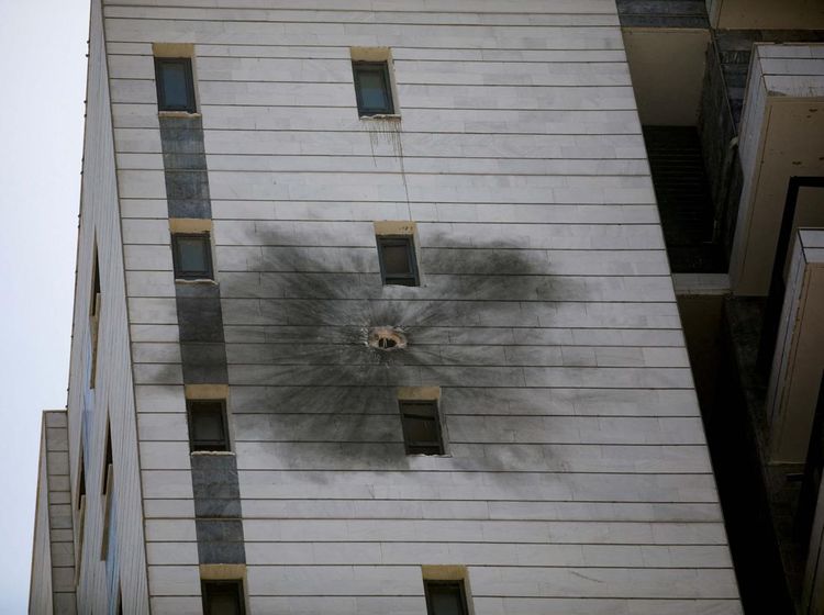 Potret Gedung di Nahariya Israel Terkena Rudal Hizbullah