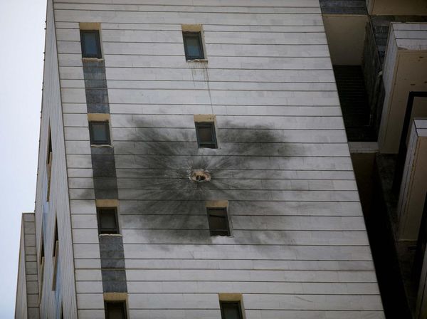 Potret Gedung di Nahariya Israel Terkena Rudal Hizbullah