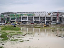 Potret Progres Pembangunan Stadion Utama Sumut, Venue Penutupan PON XXI