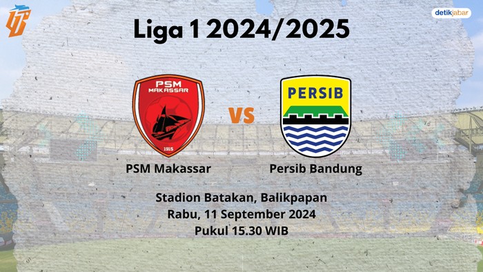 PSM Makassar vs Persib Bandung.