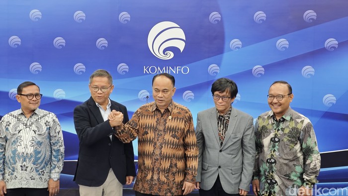 Rudiantara dan Budi Arie