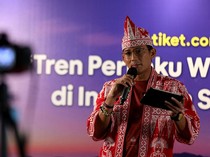 Sandiaga Uno Bicara Industri Pariwisata 2024