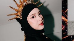 Potret Tiara Andini Cantik Berhijab Nyanyi di Pembukaan PON 2024