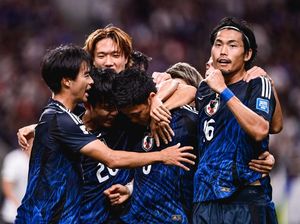 Pelatih Timnas Jepang Ngamuk Lagu Kebangsaan Diejek Suporter Bahrain