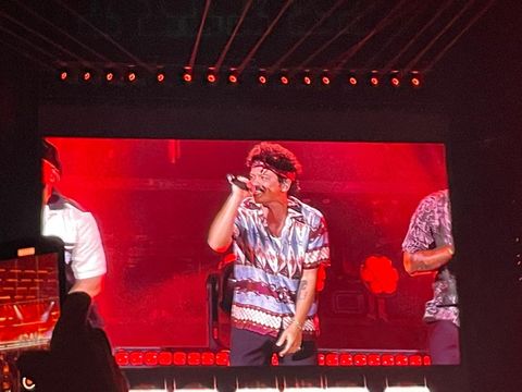 Bruno Mars konser di Jakarta.
