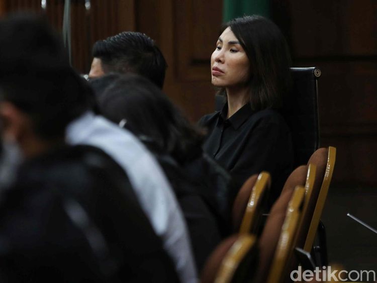 Ekspresi Helena Lim Saat Sidang Lanjutan Korupsi Timah