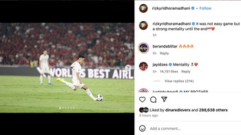 Rizky Ridho memajang beberapa foto untuk followernya yang sejumlah 2,3 juta. Foto: Instagram