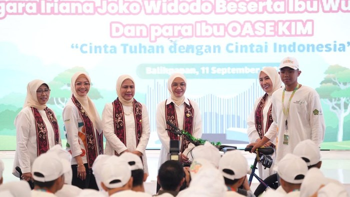Iriana dan OASE KIM Serukan Moderasi Beragama pada 500 Pelajar Lintas Agama
