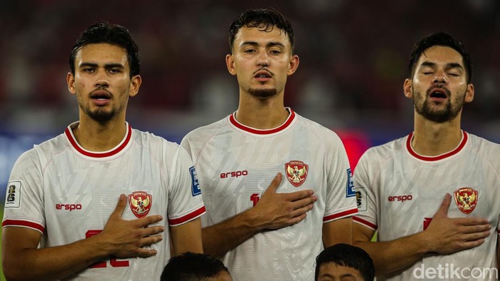 Ivar Jenner terlihat dalam laga Indonesia vs Australia Grup C Kualifikasi Piala Dunia 2026 di Stadion Utama Gelora Bung Karno (SUGBK), Jakarta, Selasa (10/9/2024).